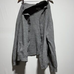 Goodfellow Gray Button-Up Cardigan